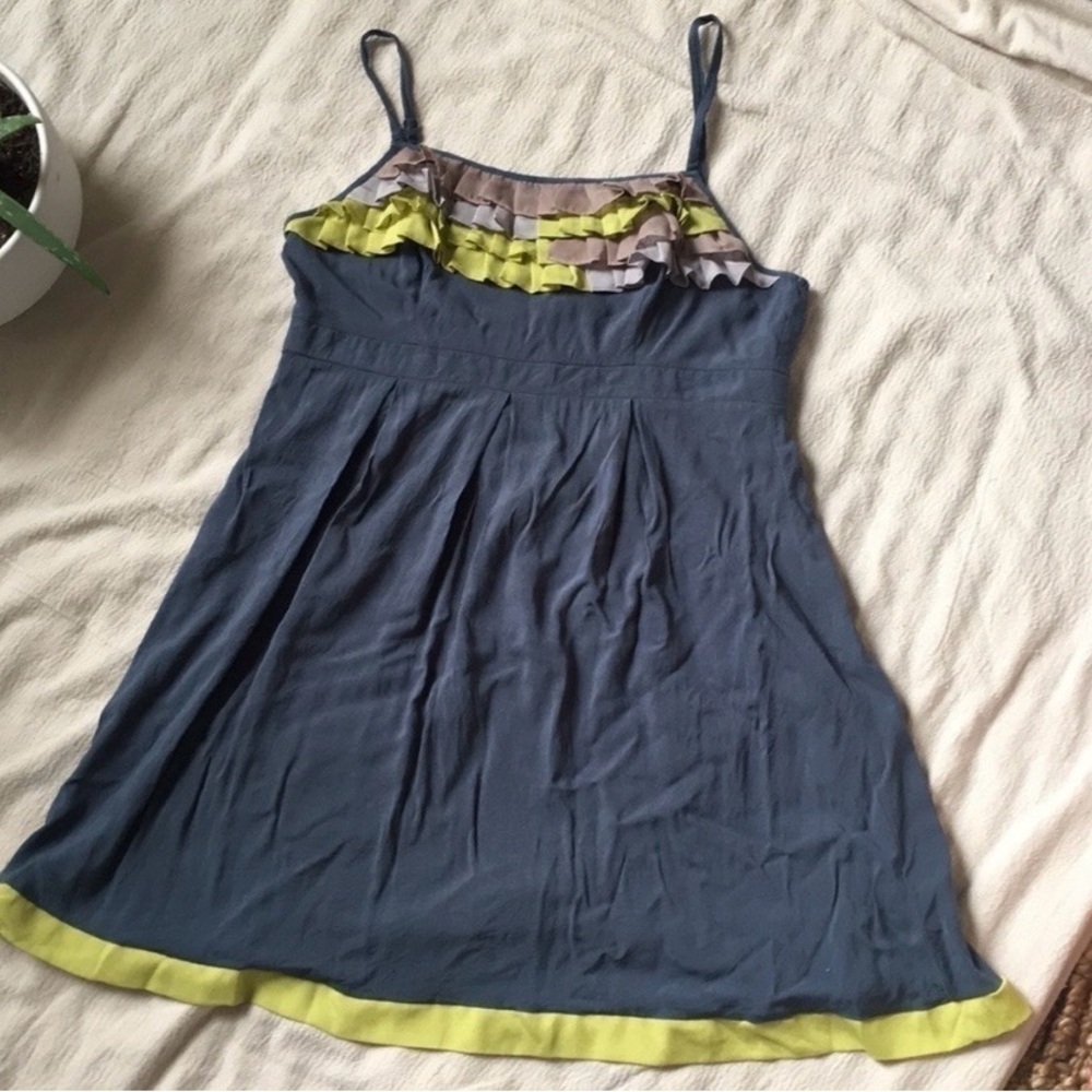 Kimchi Blue ruffle top mini dress